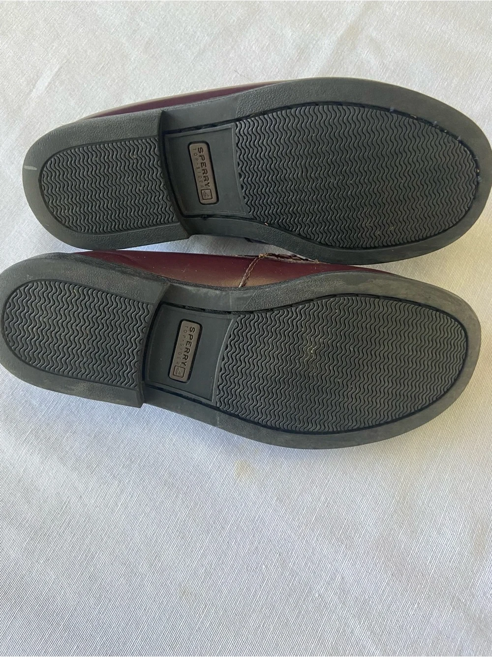 Sperry Boys Burgundy Top-Sider Penny Loafers